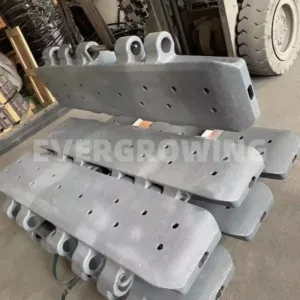 Terex Demag CC8800 Crawler Crane Track Shoes - Image 3